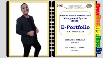 E-PORTFOLIO | Results-Based Performance Management System(RPMS) New Normal | S.Y. 2020-2021 | Bes TV