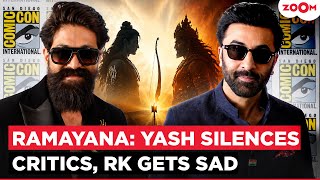 Ramayana Comic-Con: Ranbir Kapoor gets EMOTIONAL over Raha; Yash's BOLD reaction to criticism! 