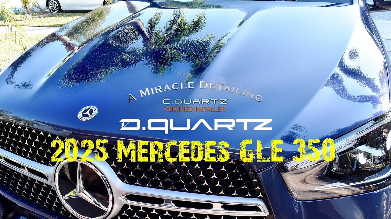 2025 Mercedes GLE 350 / DQUARTZ PRO Nano-Diamond Fusion Coating - 🌴 A Miracle Detailing 561-877-0AMD