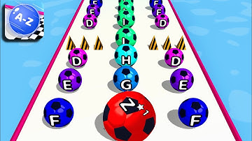 A-Z RUN🏃‍♀️ - All Levels Gameplay Walkthrough Android, iOS NEW UPDATE