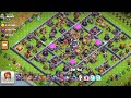 Looting coc th14 with clasic dragon