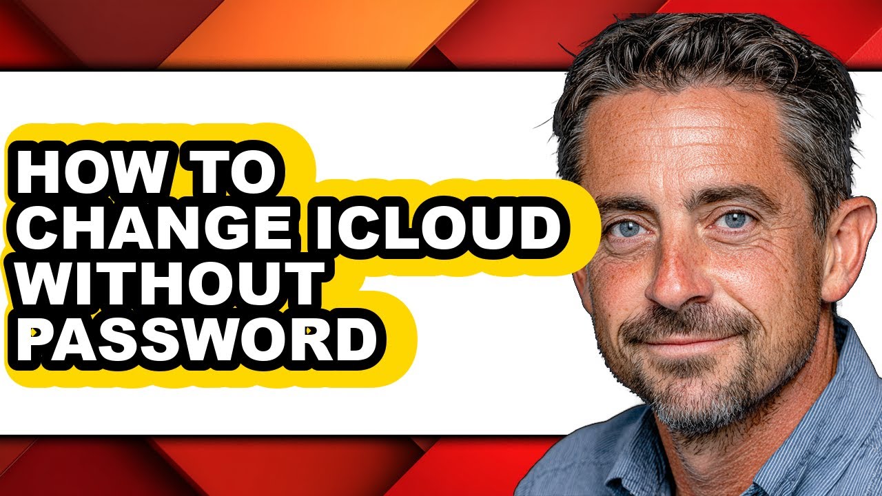 How to Change Icloud Without Password - Step by Step