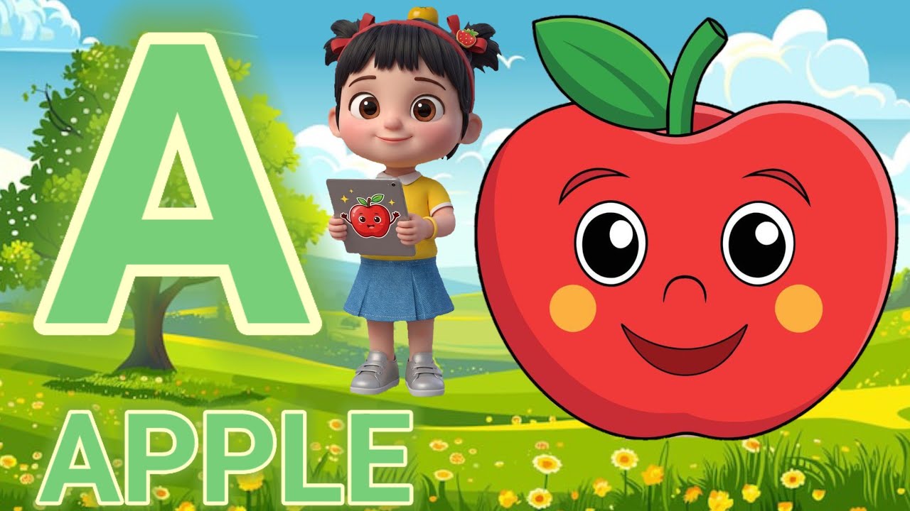 ABC Phonics Song for Kids | A to Z Letter Sounds | 3D Alphabet Song ...