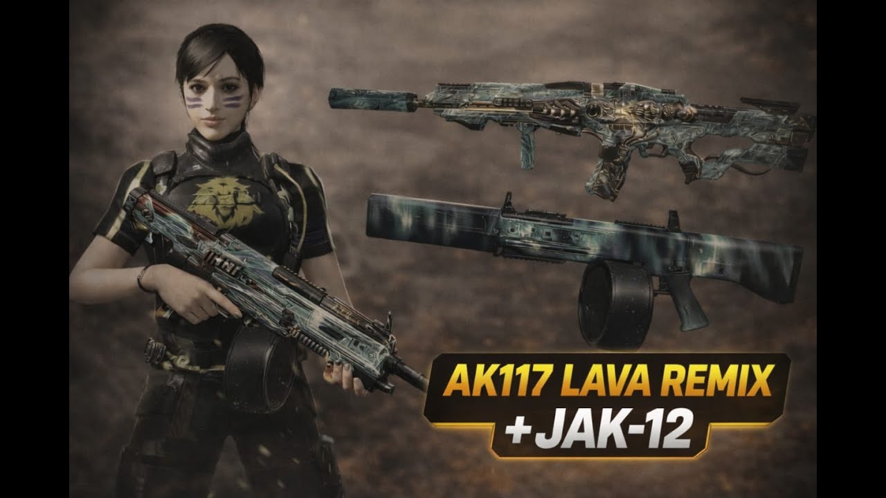 *AK117 LAVA REMIX + JAK-12 INSANE COMBO* FULL GAMPLAY CALL OF DUTY MOBILE BR | SOLO vs SQUADS