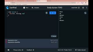 11 - FLUTTER & DART - FOR - FOREACH - WHILE - DO WHILE
