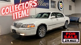 ONE OF A KIND 2003 Lincoln Town Car Cartier L 27k Miles for sale Specialty Motor Cars
