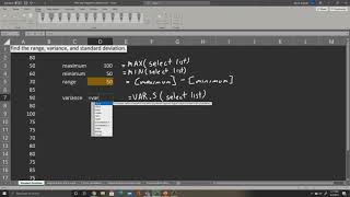 MAT 152   Variance and Standard Deviation