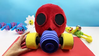 Making Poppy Playtime: Chapter 3 - DIY. Toy Plush Gas mask by Trailer! *How To Make* | Cool Crafts