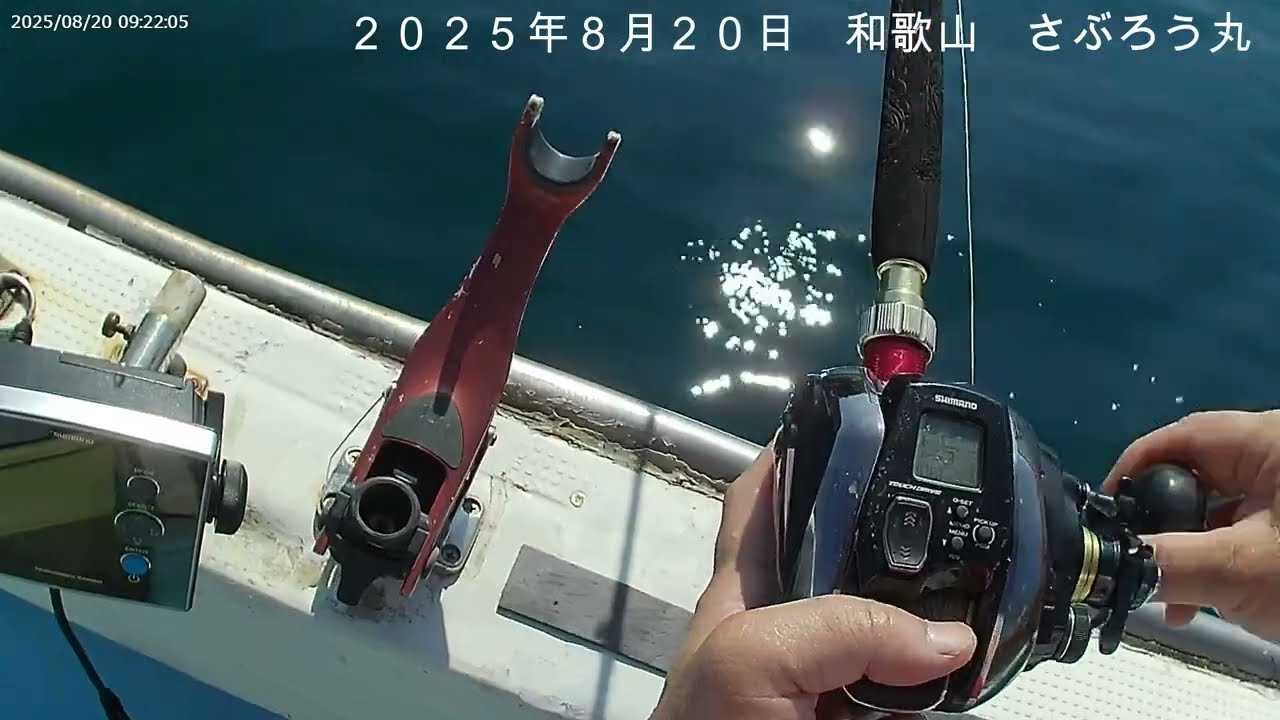 和歌山【さぶろう丸】　落とし込みでカンパチ、メジロ、ハマチ、ツバス等の青物祭り！