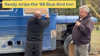 Randy strips the '69 Blue Bird Inn!