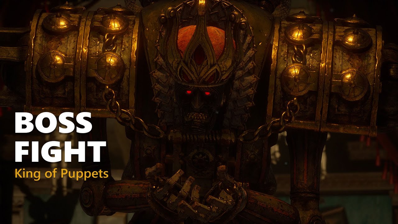 Lies of P King of Puppets Boss Fight [Gameplay] YouTube