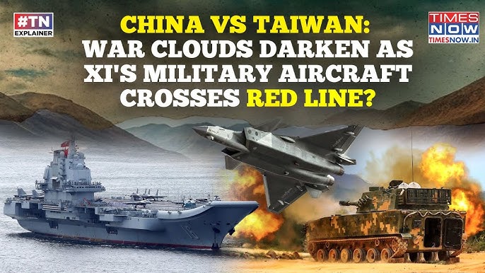 China VS Taiwan: War Clouds Darken As Xi's Military Aircraft Crosses Red Line, Navy Vessels Hover