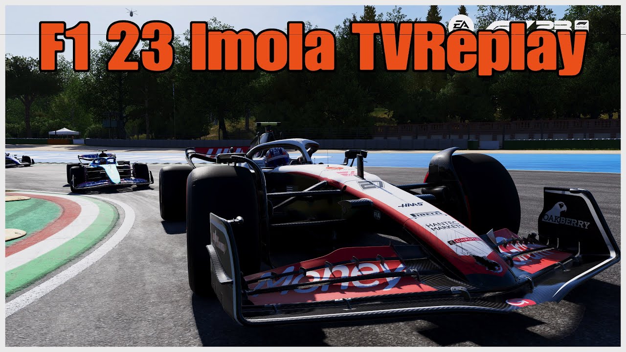 - F1 23 Imola From Italy TVReplay -