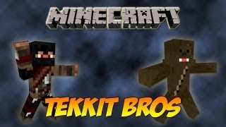 Minecraft: Tekkit Bros Episode 6- Mining Laser