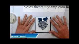 Tuesday's Tips & Techniques Brad Bow or Cheaters Bow - www.thestampcamp.com
