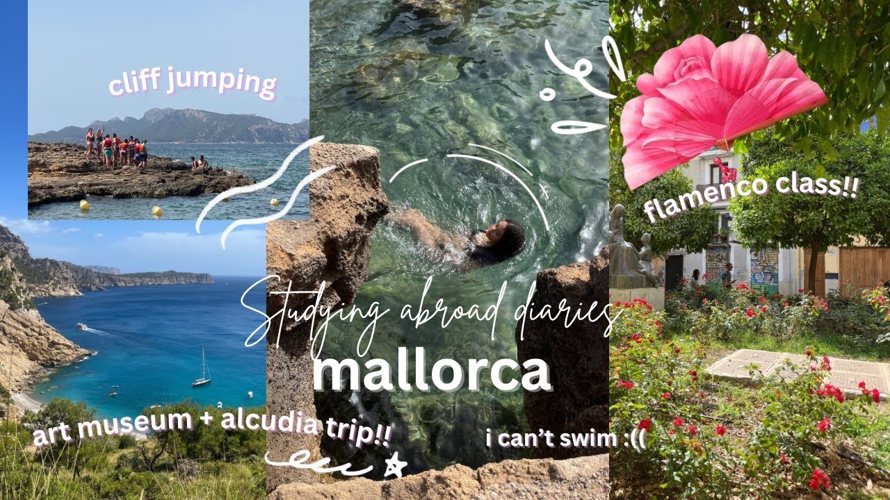 spain vlog cliff diving in alcúdia (+ flirting with locals 😉)