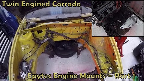 Twin Engined Corrado - Epytec 02m Engine Mounts / part 1