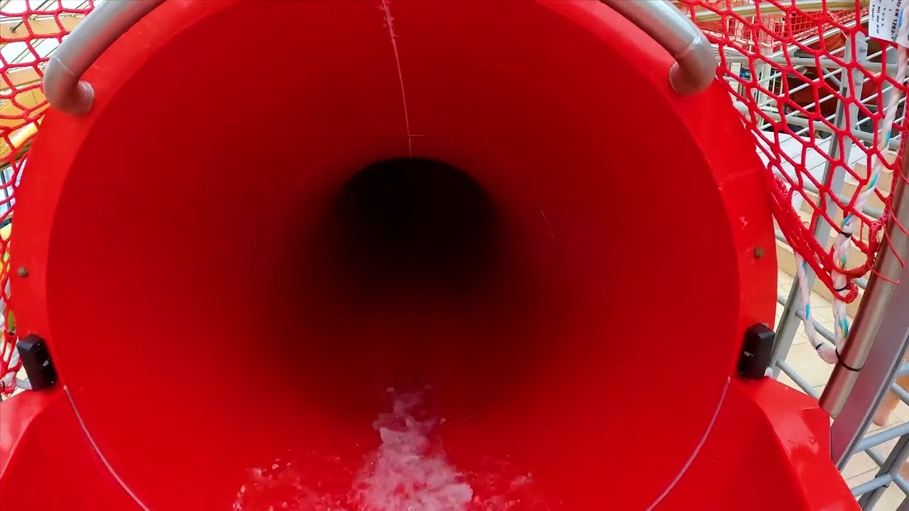 Twister WaterSlide at Aqua Palace WaterPark, Prague, Czech Republic