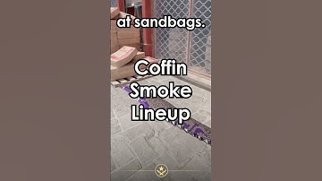 How to Smoke Coffin and CT Spawn on Inferno CS2 #counterstrike #cs2 #csgoclips