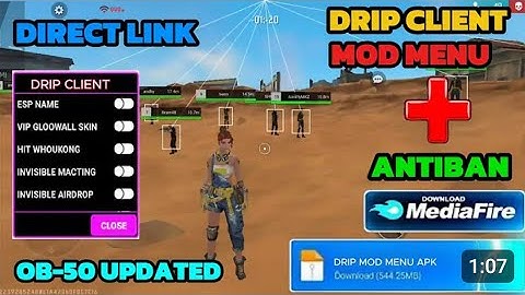 Free Fire OB50 AUTO kill mod menu free | new rank season FF hack | BR MOD,HACKER PRO V11, HG CHEAT
