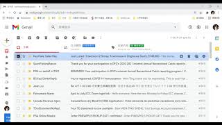 Gmail 垃圾桶功能與信件分類演示