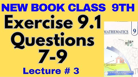 Class 9 Maths New Book 2025 | Chapter 9 Similar Figures | Questions 7 to 9