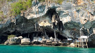 Viking Cave, Koh Phi Phi islands, Krabi, Thailand (2022) (4K) Ko Phi Phi Lee