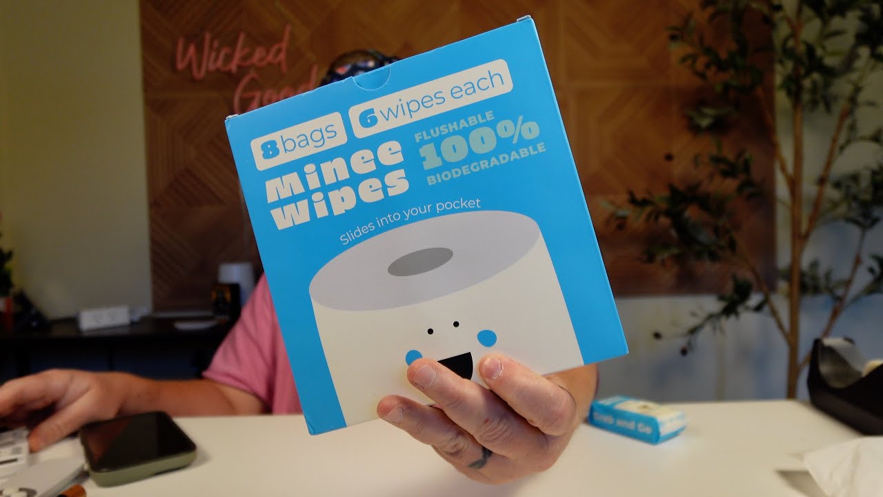 Moonies Minee Wipes | Best Flushable Travel Wipes for On-the-Go Freshness