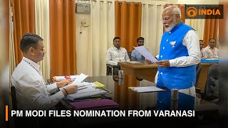 PM Modi files nomination from Varanasi today || DDI NEWSHOUR