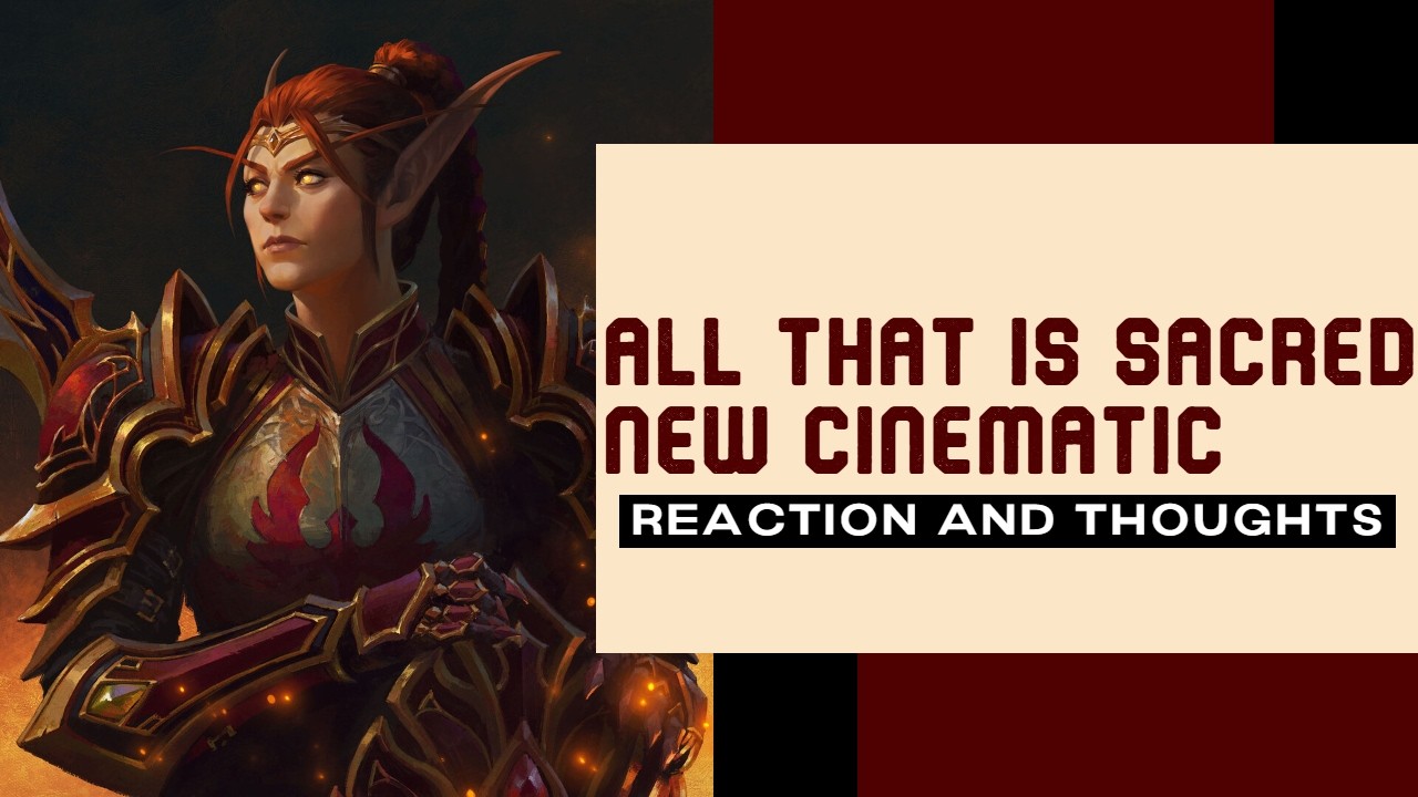 Reaction to All That Is Sacred New Warcraft Midnight Animation