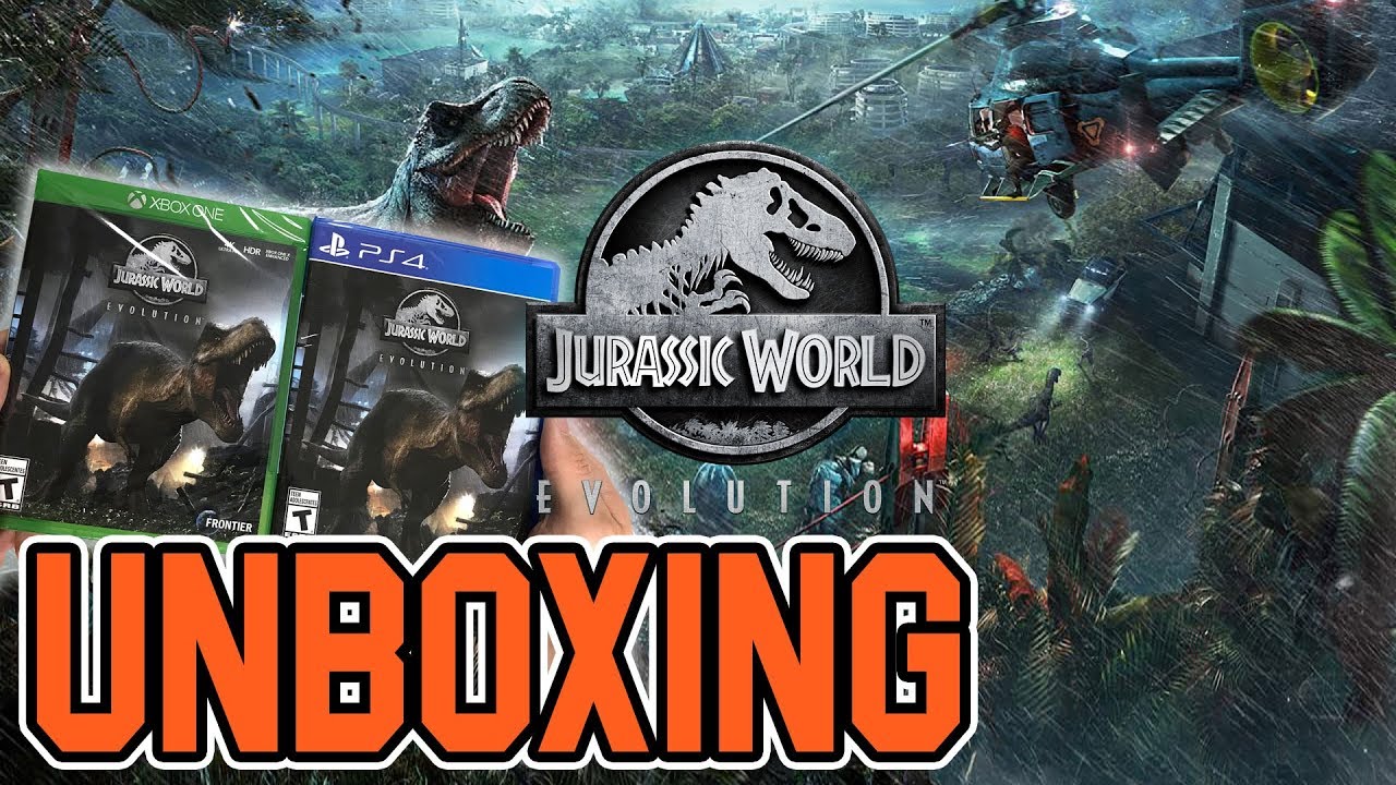 jurassic world unboxing