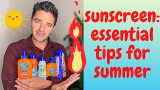 Sunscreen: Essential Tips for Summer | Ask Your MD