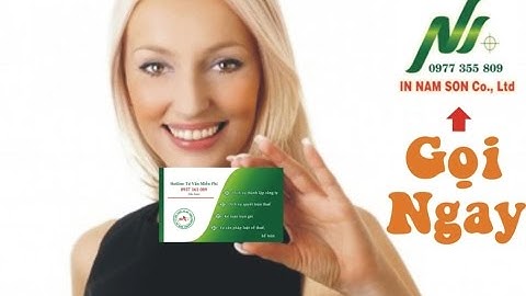In name card giá rẻ nhanh nhất tại dĩ an bình dương - 0977 355 809