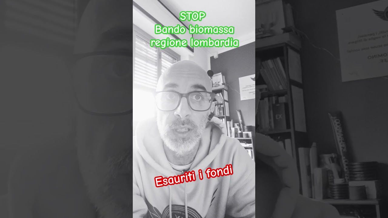 Stop Bando Biomassa Regione Lombardia - finiti i soldi