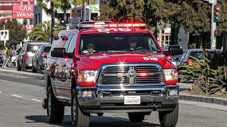 LAFD Battalion 18 Responding
