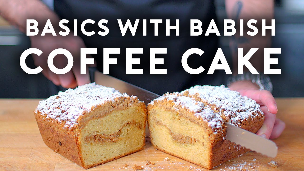 Coffee Cake | Basics with Babish | Babish Culinary Universe