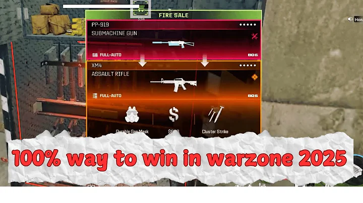 Warzone 3 The Secret Power of the Durable Gas Mask! Game Changing Strategy