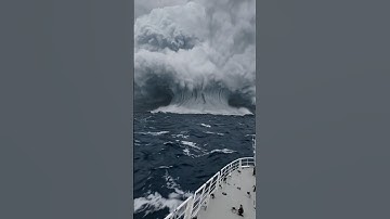 A storm in the Atlantic Ocean #storm #ocean #oceanwaves #waves #шторм