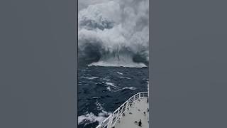 A storm in the Atlantic Ocean #storm #ocean #oceanwaves #waves #шторм