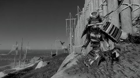 Ghost of Tsushima photo mode animation