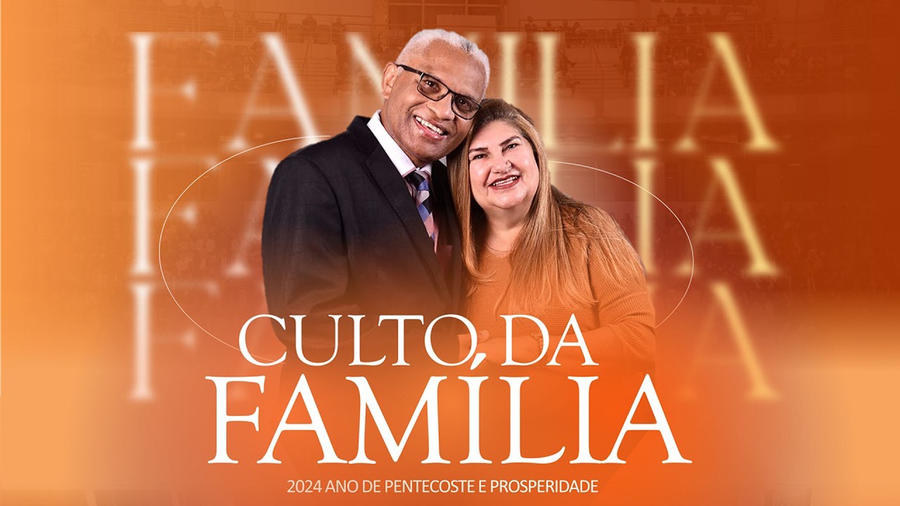 CULTO DA FAMÍLIA • AO VIVO • MARÇO DAS MARAVILHAS • 01/03/2026
