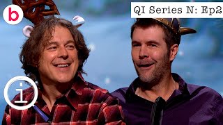 QI Series N Episode 2 FULL EPISODE | With Lucy Beaumont, Rhod Gilbert & Jason Manford screenshot 5