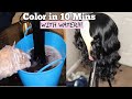 HOW TO DYE YOUR HAIR IN WATER IN 10 MINS!!| WATERCOLOR METHOD| SHATARIBAEE