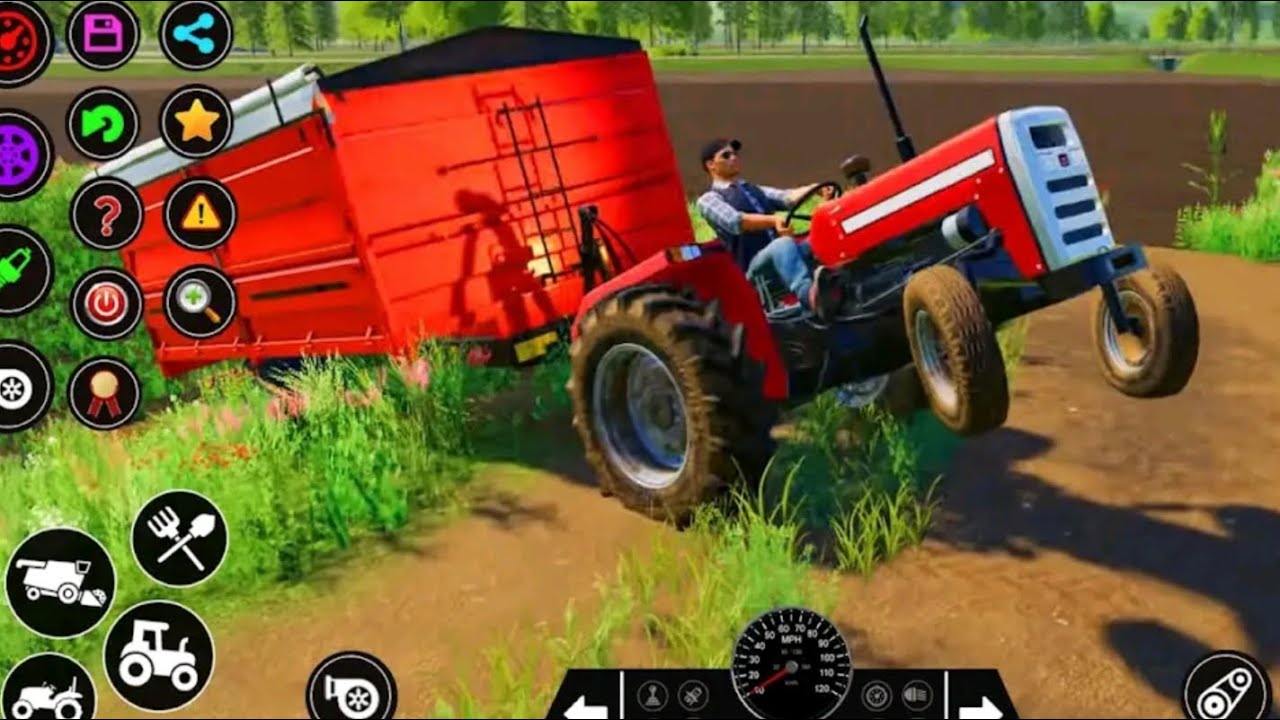 Tractor Loading 4x4 Offroad Drive 3D — Tractor Race Drive game
