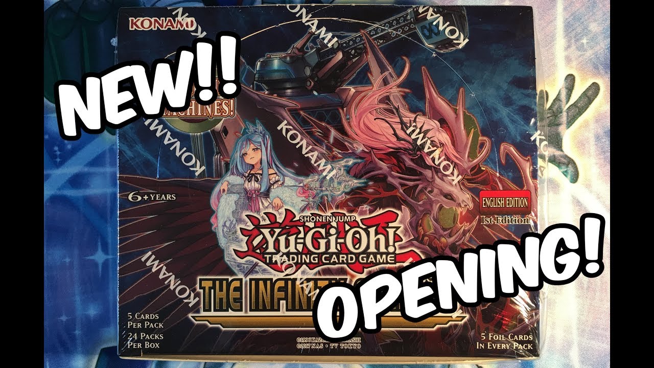 YuGiOh The Infinity Chasers Booster Box Opening!