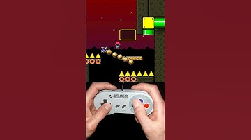 Mario SHELL JUMPS in the DAWN #shorts #kaizo #mario