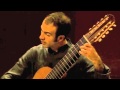 Js bach gavotte bwv1012  nicol spera 10string guitar