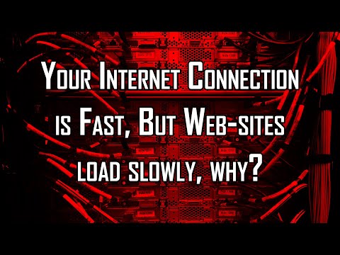 Why is my browser so slow but my internet is fast?