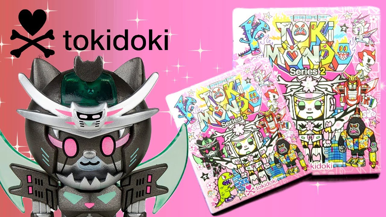 ROBOT CATS! | Tokidoki Tokimondo Series 2 Blind Box Figure | Adult