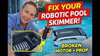 Betta SE Solar Robotic Pool Skimmer Motor Fix | Motor and Propeller Replacement